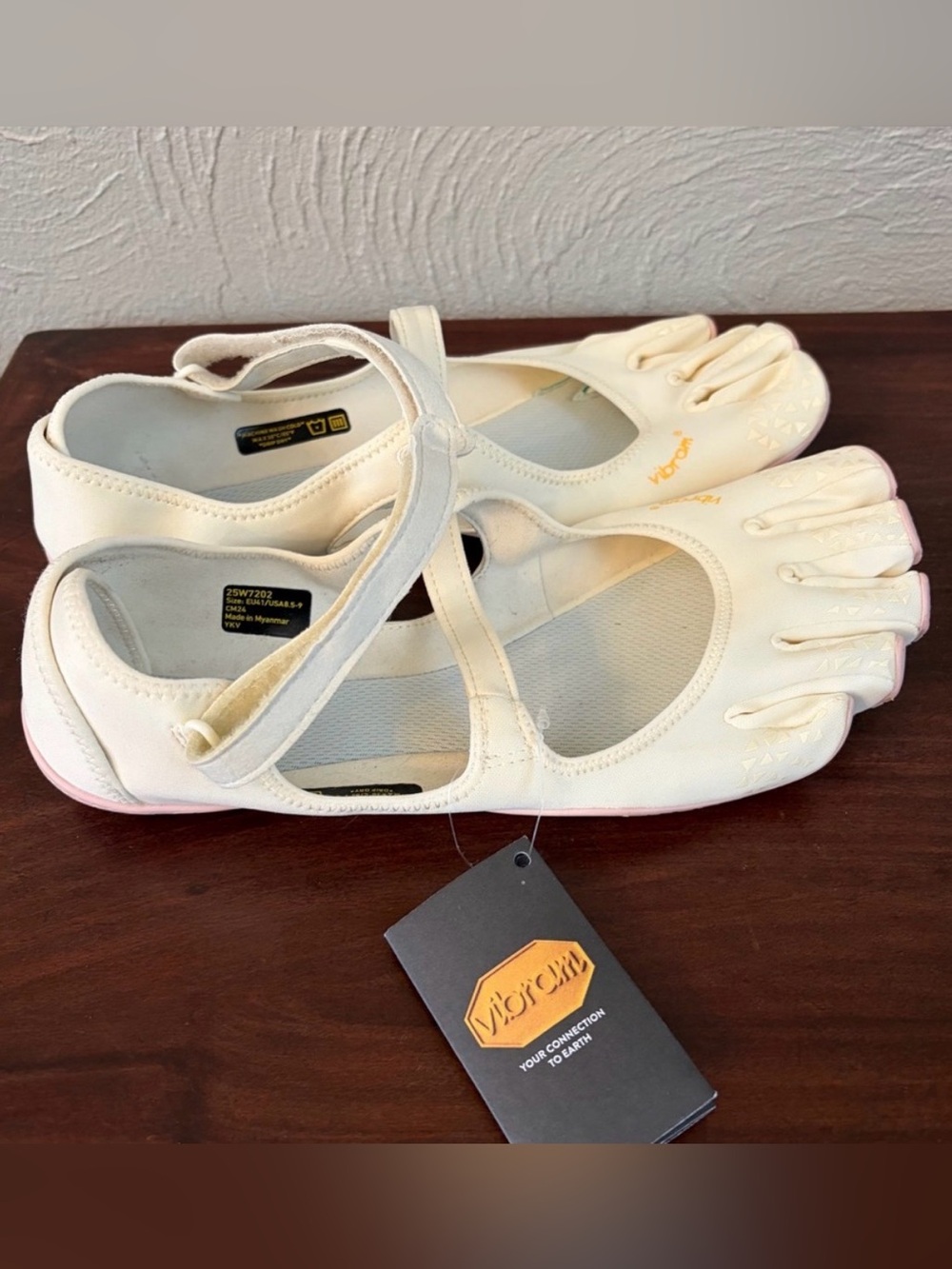 Vibram FiveFingers V Soul Unisex Barefoot Running Shoes Athletic White Size 41